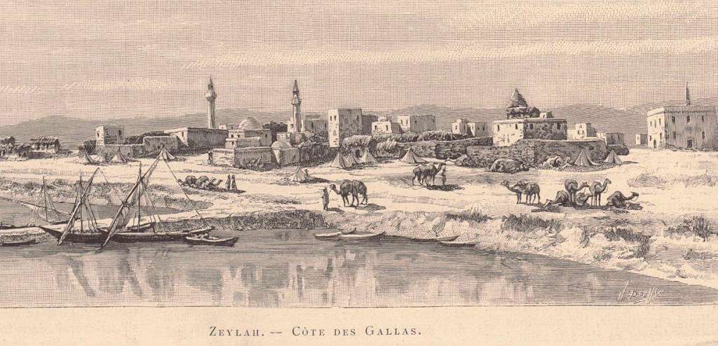 Zeylah Côte des Gallas, 1800