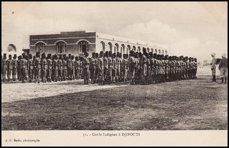 1913 Garde Indigène à Djibouti