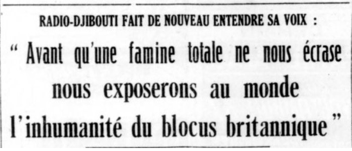 Article de presse de la RTD (1940-1942)