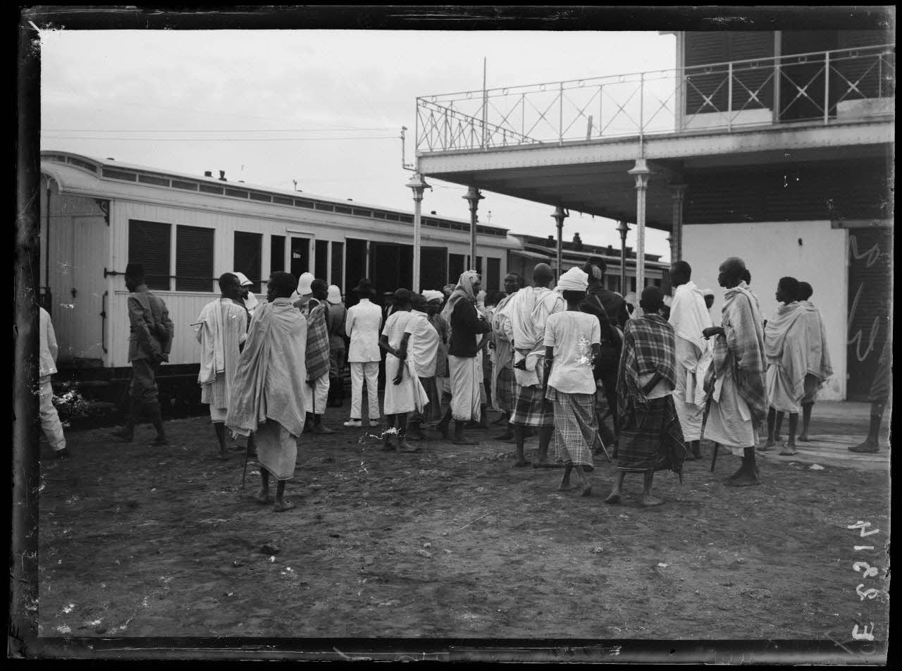 Gare de Djibouti entre 1910-1920
