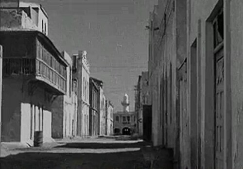 Rue de Djibouti en 1940.
