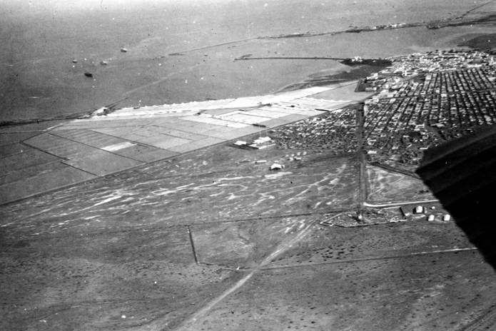 Les Salines vue du ciel en 1937-1938