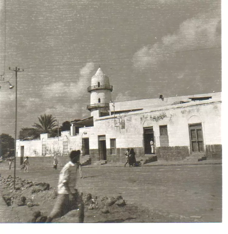 La mosquée Hamoudi en 1968