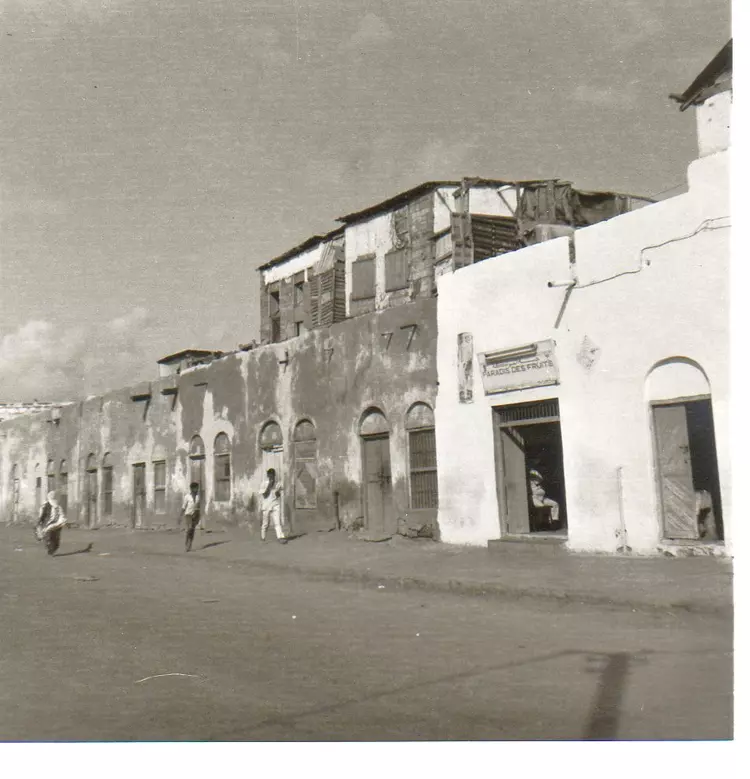 Rue de Djibouti en 1968