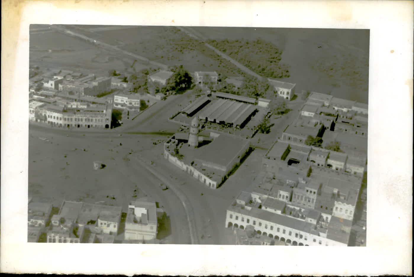 Mosquée Hamoudi et Place Mahamoud Harbi entre 1910-1925